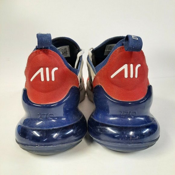 Nike Air Max 270 USA Mens Size 13 Running Shoes Sneakers Red White Blue Olympic main image 9